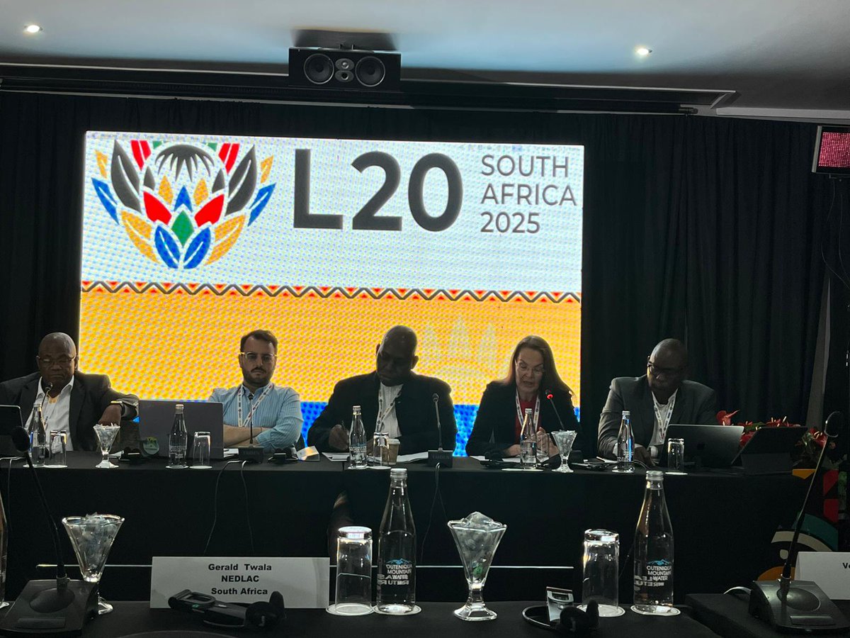 "While billions struggle to meet basic needs, a small part of the world's population holds an ever-increasing share of global wealth. Today, the top 1% owns more than 45% of global wealth, but they often pay lower tax rates than the bottom 90%." - Veronica Nilsson today at L20 🧵