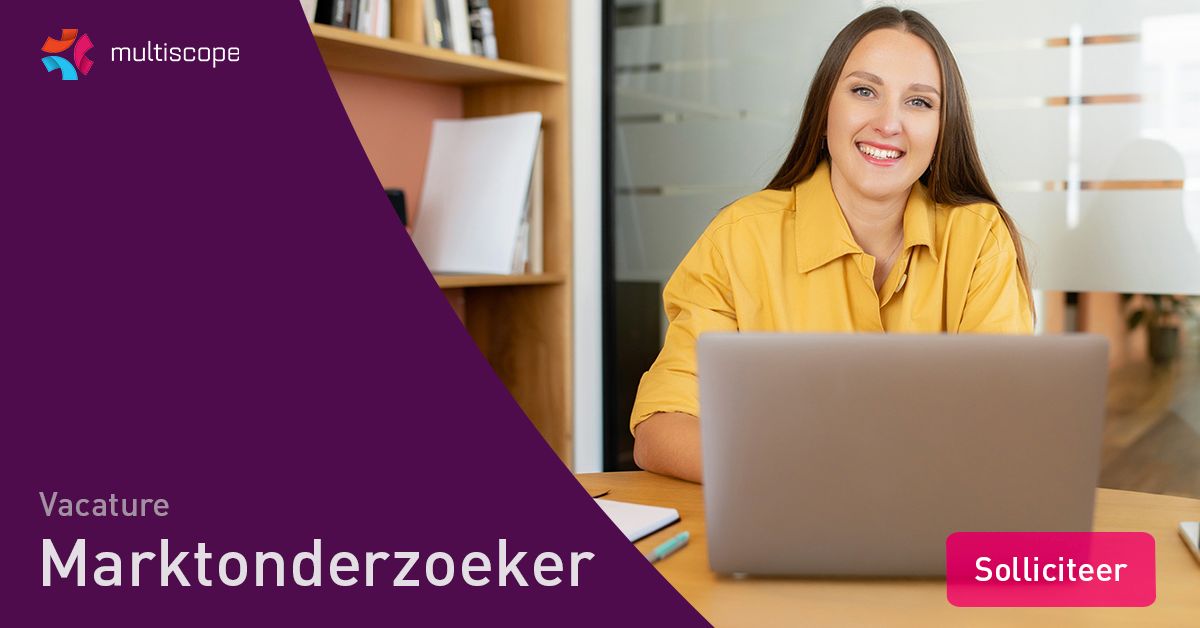 We zoeken een marktonderzoeker die ons team komt versterken. Als (senior) marktonderzoeker ga je aan de slag met de onderzoeksprojecten van onze grote klanten. Daarnaast werk je ook mee aan een serie van eigen rapporten die we publiceren. 

multiscope.nl/organisatie/va…