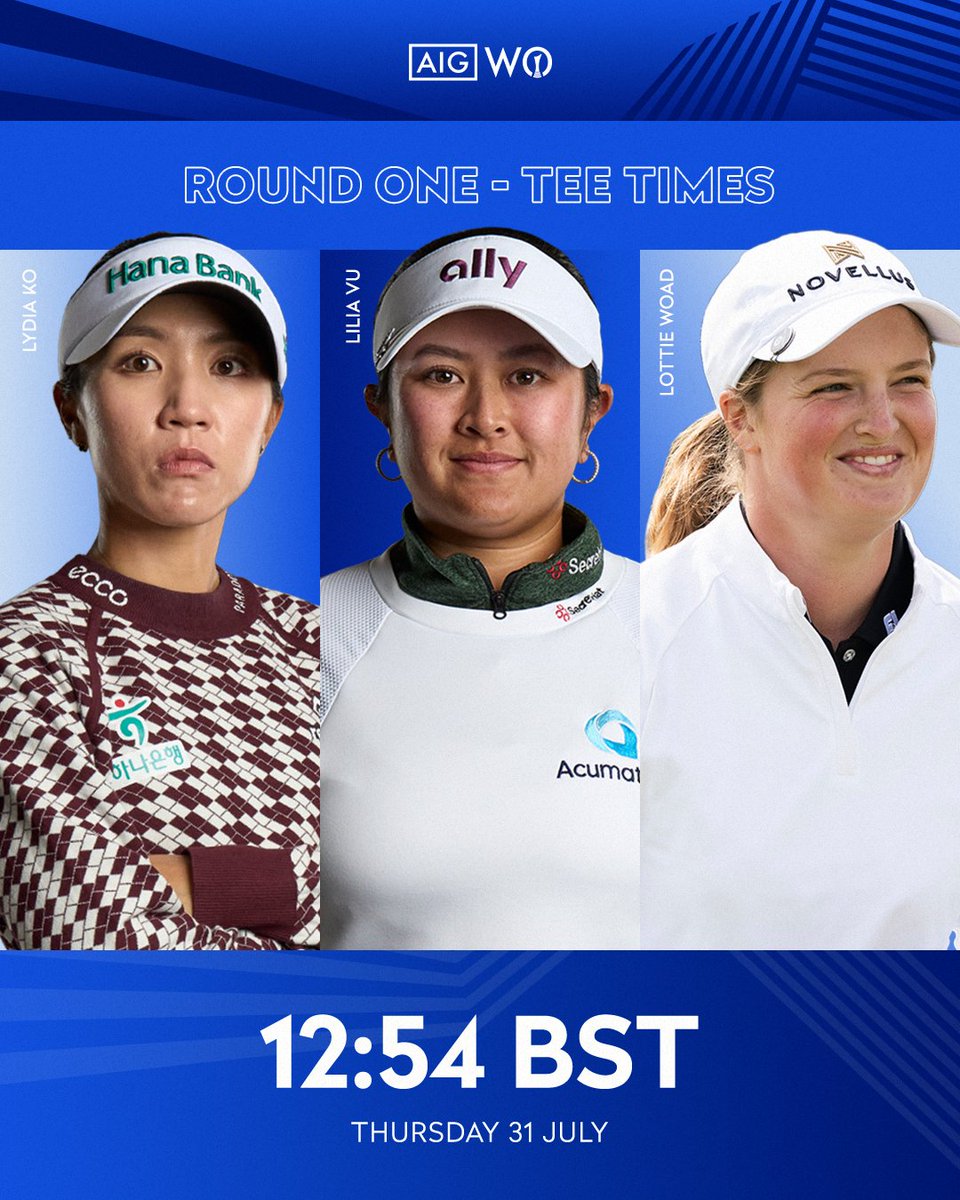AIG Women’s Open tweet media