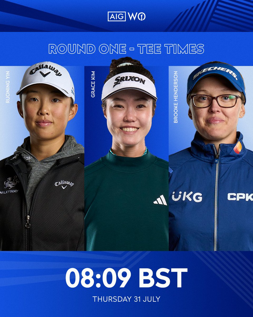 AIG Women’s Open tweet media