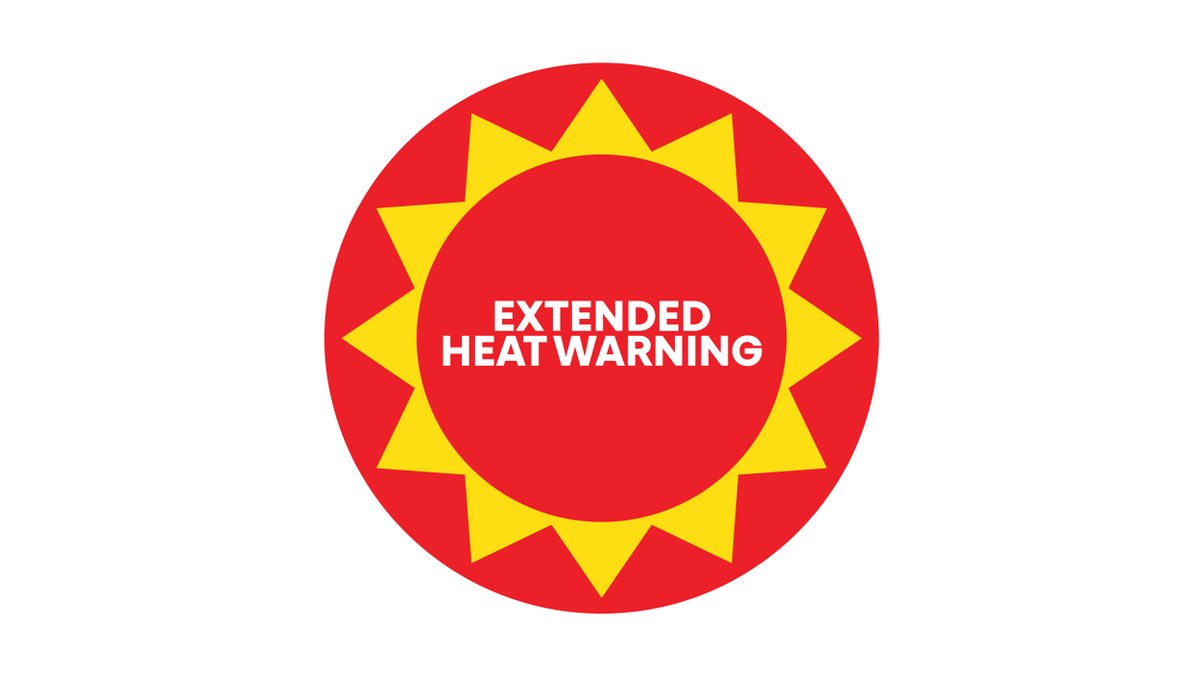 cityofhamilton's tweet photo. The Medical Officer of Health for the City of Hamilton has issued an EXTENDED HEAT WARNING for #HamOnt beginning today, July 29. Tips to stay cool: https://t.co/tu0ERBGKA5 #HamOntHeat https://t.co/RtHhhcc2pj