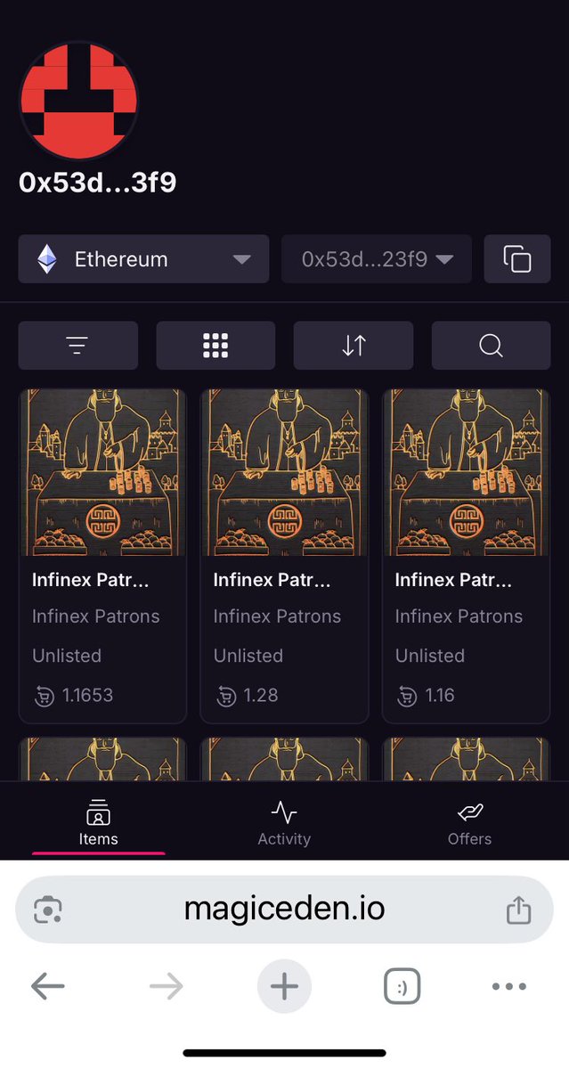 ArtgEdit's tweet image. What is coming to Infinex? 
As we know Market is always smarter and faster in action than us. 
Patron NFT FP is soaring in the last hours. I think about 40% increase in FP. 
Market senses the big changes coming to Infinex? 
Patron NFT below 1 ETH was the best chance to get in. We…