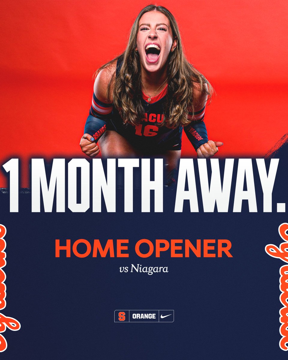 The countdown is ON ⏳

One month from today, we'll be back at the Women's Building for our home opener. See you there 🍊
