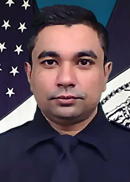 The father of slain NYPD officer Didarul Islam has been hospitalized after he suffered a stroke upon learning of his son's death, relative says - NYP