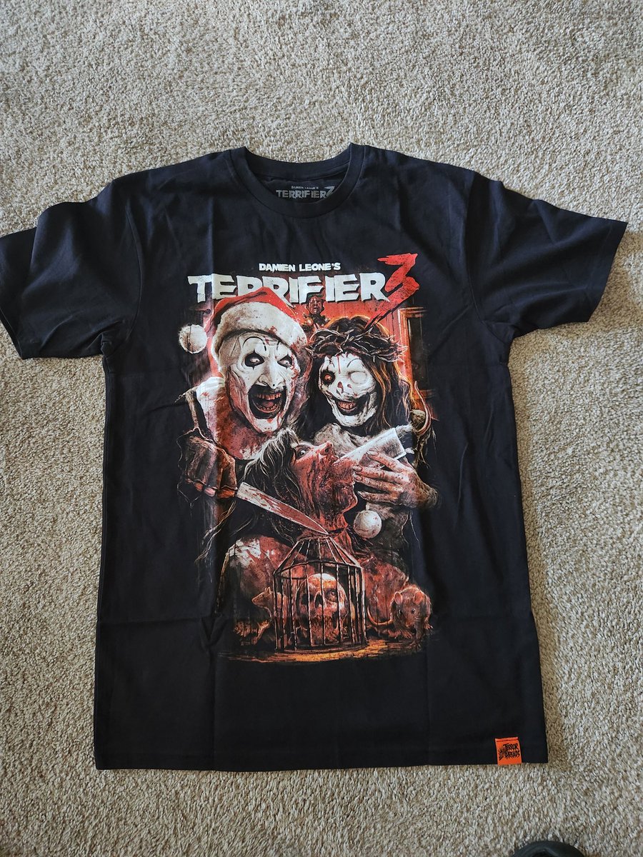 <a href="/damienleone/">Damien Leone</a> <a href="/Terror_Threads/">Terror Threads</a> The shirt is awesome