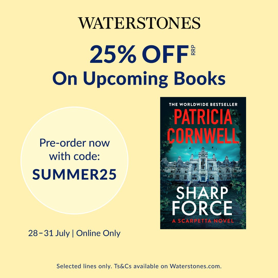 Pre-Order your copy of #SHARPFORCE for 25% OFF from @waterstones

waterstones.com/book/sharp-for…