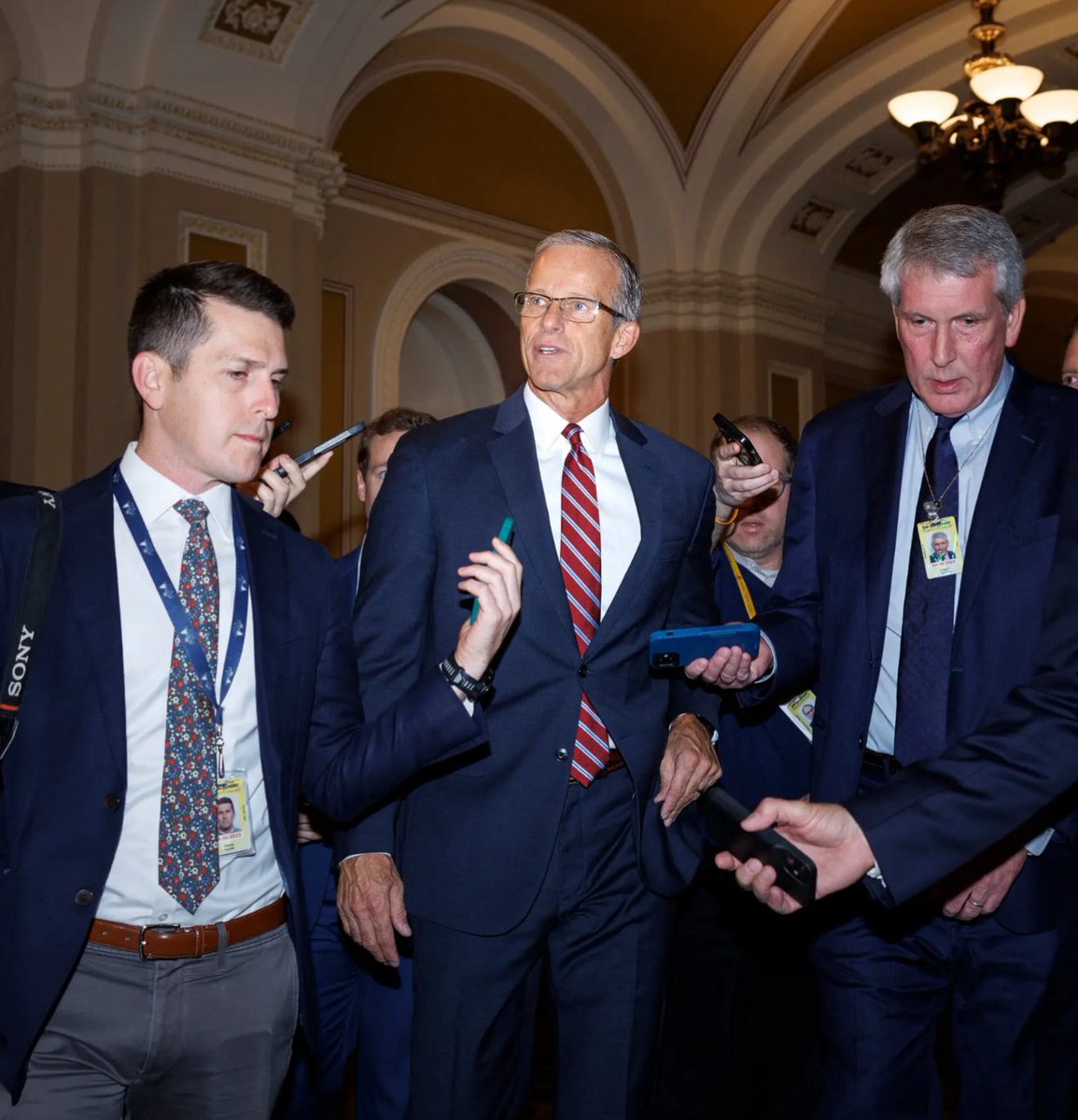 MAGA Voice (@magavoice) on Twitter photo Hey <a href="/LeaderJohnThune/">Leader John Thune</a> 👋 77+ Million Americans Voted and Demand you stay and approve Trump’s backlog of appointments
MAGA IS WATCHING Hey <a href="/LeaderJohnThune/">Leader John Thune</a> 👋 77+ Million Americans Voted and Demand you stay and approve Trump’s backlog of appointments
MAGA IS WATCHING