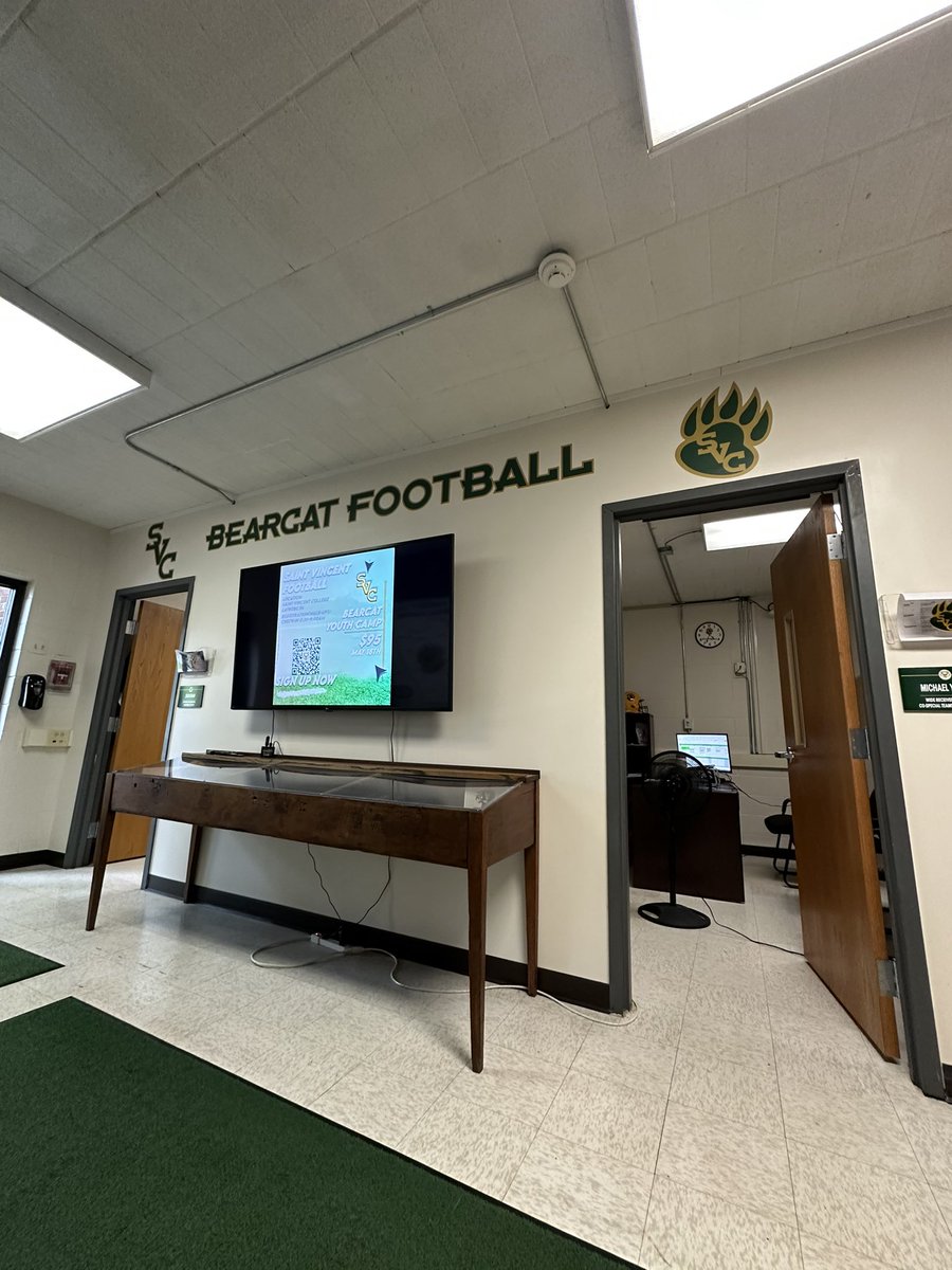 Had a great visit to Saint Vincent today! Coaches are great and campus is beautiful