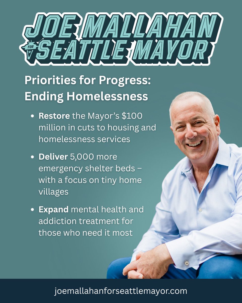Joe Mallahan for Seattle Mayor (@joemallahan) on Twitter photo 