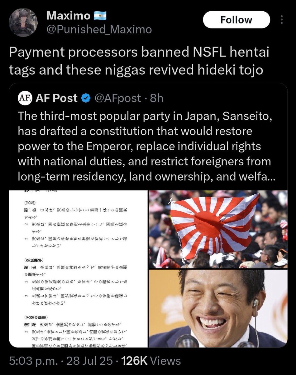 Visa and MasterCard declaring war on hentai games may in fact cause Japan to become the Empire of the Rising Sun again.