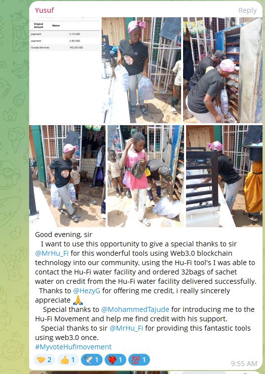 <a href="/HuFiToday_NG/">HuFi news Ng</a> <a href="/coinbureau/">Coin Bureau</a> #EOS and the #HuFi community within $EOS. The blockchain allows for deployment of code that can help build storefront websites without the need of fiat, a credit card, a bank account or coding experience.

What happens with these websites is humanized finances. This is where