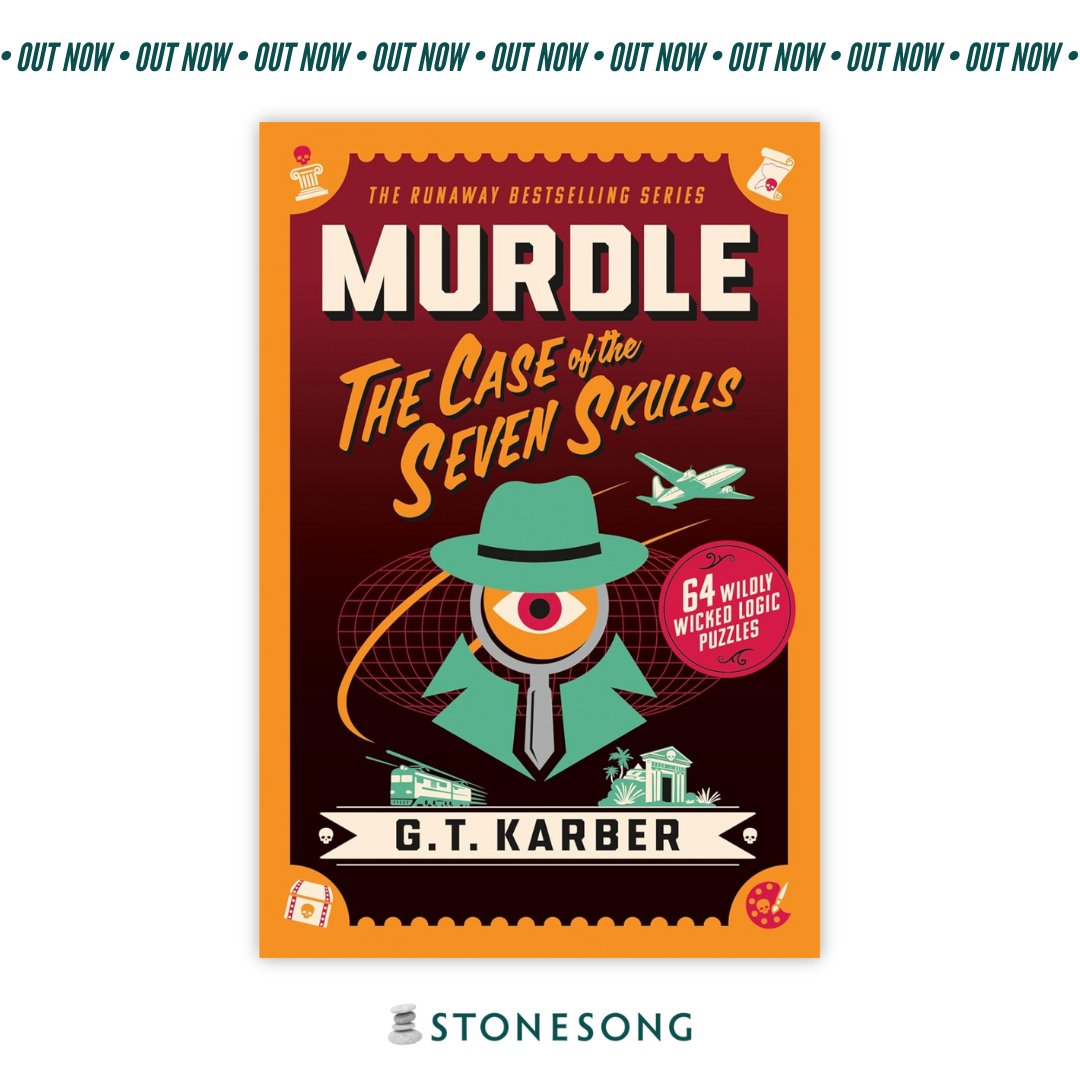 Happy pub day to the latest MURDLE: The Case of the Seven Skulls!