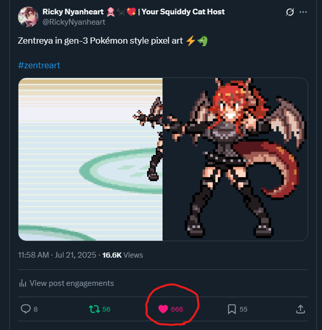 Thank you for the love on this one~ 💖

More pixel art coming soon!