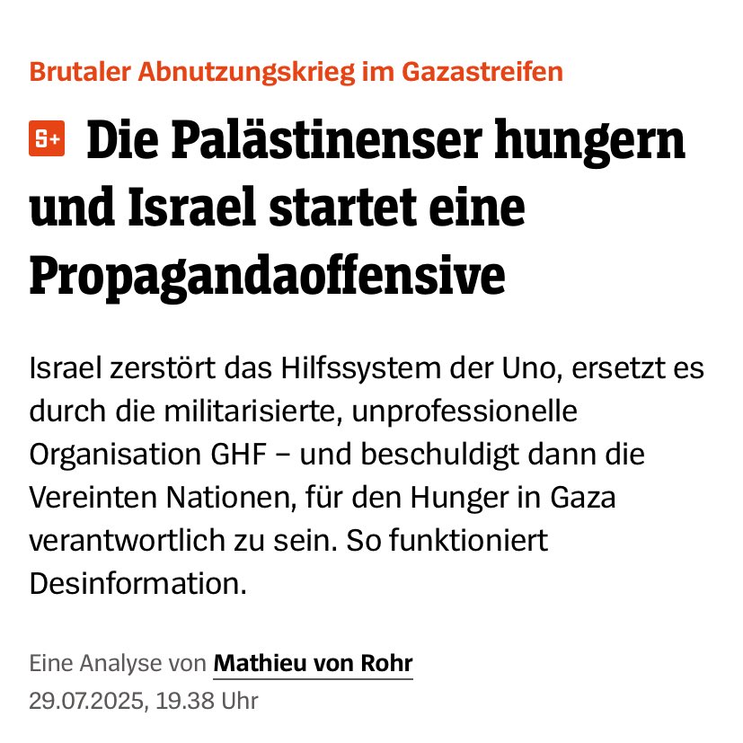 Der SPIEGEL kehrt zu journalistischen Standards zurück.