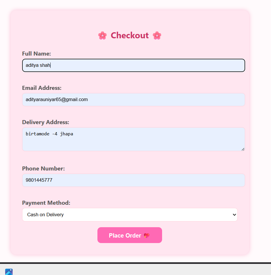 rnr_aditya's tweet photo. #LSPPDay59
Today I created checkout page and designed it and now i am thinking of sending mails to the person who places an order
@lftechnology #60DaysOfLearning2025 #learningwithleapfrog https://t.co/txVye2qMdj
