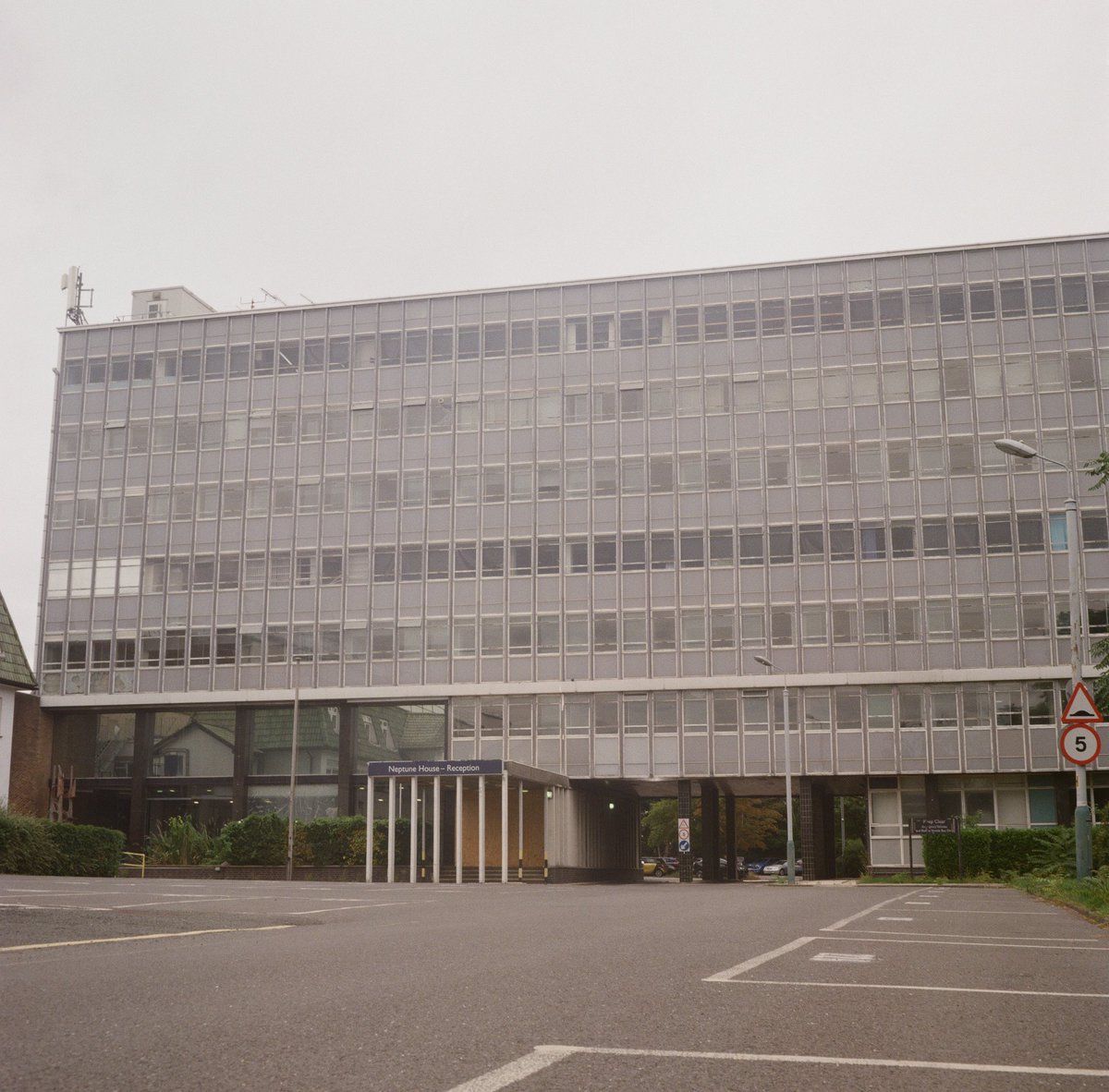 Went to Elstree today to help document the historic buildings destined for complete demolition. UFO, Holby City, The Power Game, Grange Hill — here are some of the shots of the day…
