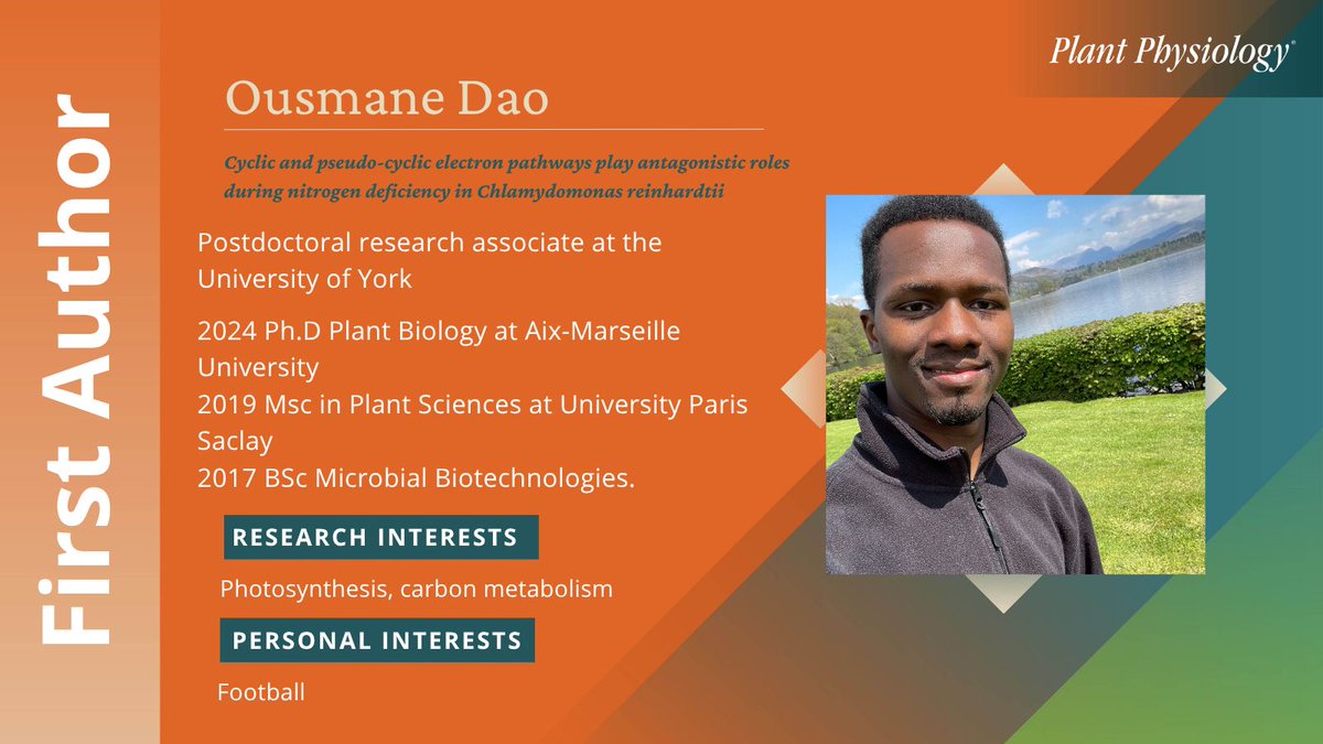 Yonghua Li-Beisson inspires and mentors First Author Ousmane Dao. doi.org/10.1093/plphys…  

#WeAreASPB