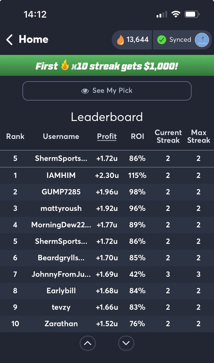 2-0 <a href="/juice_reel/">Juice Reel</a>. Tuesday’s pick is in. 

I’m taking home the prize. #Pickoftheday 

Profile link in my bio.
