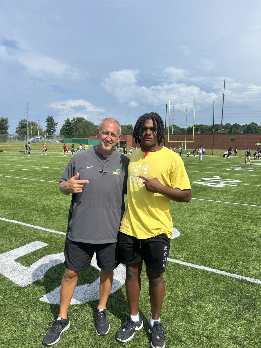 Jack Oldham IV (@jackoldham_iv) on Twitter photo I had a great time at The <a href="/KYSUFB/">Kentucky State University Football</a> prospect camp. Thank you <a href="/F_Huggins80/">Felton Huggins Jr.</a> <a href="/BruceHall517643/">Bruce Hall</a> and <a href="/coachfoley1/">Craig Foley 🏈</a> for the hospitality. Can’t wait to catch a game this season!
<a href="/Stan1Houston/">Stan Houston</a> <a href="/drew_toennies/">Drew Toennies</a> <a href="/ScoutFball/">Larry Rudolph</a> <a href="/54SportsNetwork/">54 Sports Network🎙</a> <a href="/HallTechSports1/">Hall-Tech Sports</a> <a href="/CSmithScout/">Chris Smith</a> <a href="/cleats2whistle/">Cleats 2 Whistle Podcast</a> I had a great time at The <a href="/KYSUFB/">Kentucky State University Football</a> prospect camp. Thank you <a href="/F_Huggins80/">Felton Huggins Jr.</a> <a href="/BruceHall517643/">Bruce Hall</a> and <a href="/coachfoley1/">Craig Foley 🏈</a> for the hospitality. Can’t wait to catch a game this season!
<a href="/Stan1Houston/">Stan Houston</a> <a href="/drew_toennies/">Drew Toennies</a> <a href="/ScoutFball/">Larry Rudolph</a> <a href="/54SportsNetwork/">54 Sports Network🎙</a> <a href="/HallTechSports1/">Hall-Tech Sports</a> <a href="/CSmithScout/">Chris Smith</a> <a href="/cleats2whistle/">Cleats 2 Whistle Podcast</a>
