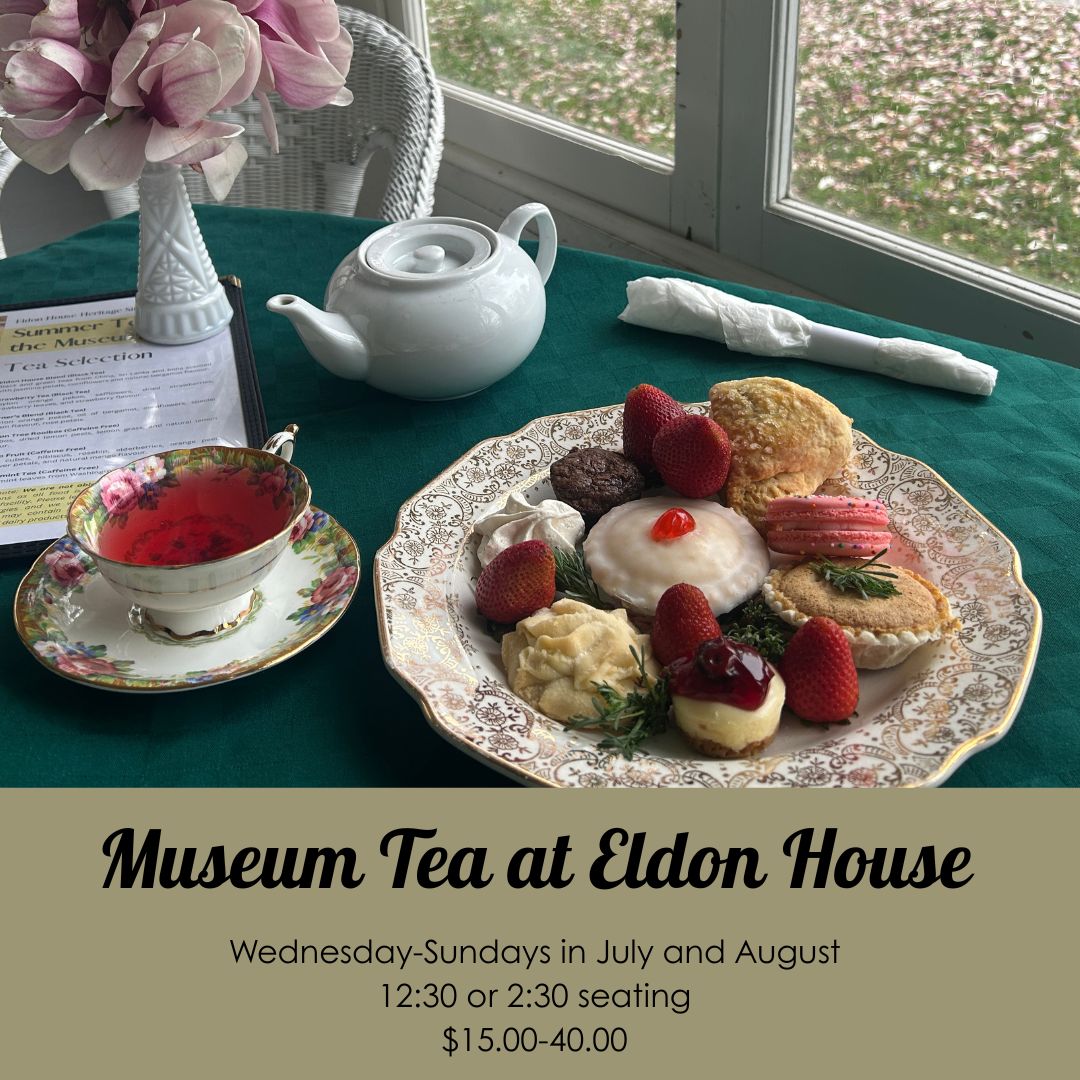 Looking for an afternoon activity? Join us for a sweet tea at the Museum! Tickets can be purchased through our website: ow.ly/NLWT50WwVPV

#LdnOnt #Museum #Tea