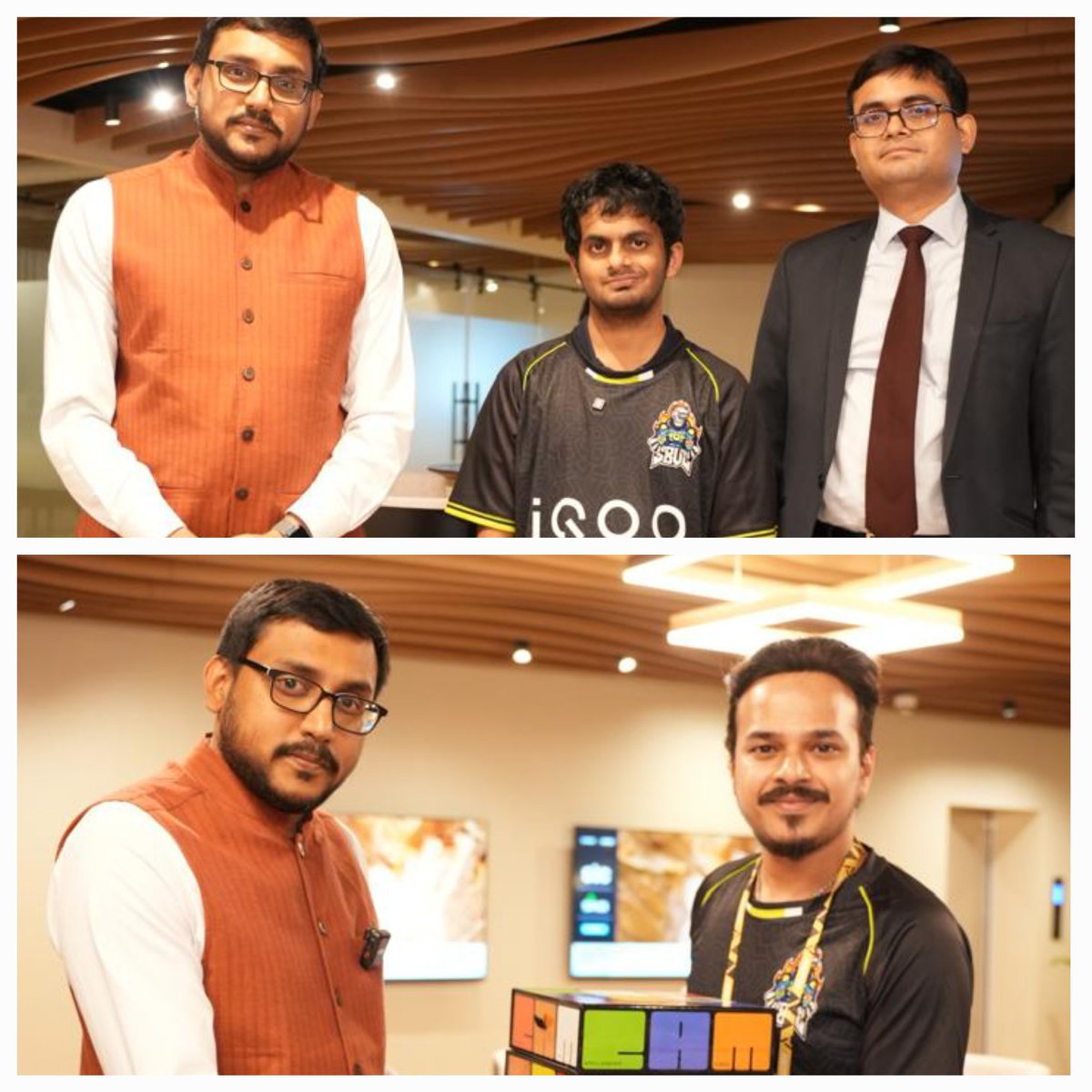 India in Saudi Arabia (@indianembriyadh) on Twitter photo Celebrating India’s ESports teams in Riyadh!
Deputy Chief of Mission Mr.
Abu Mathen George & Counsellor Mr. Sharique Badr visited the Esports World Cup 2025 <a href="/EWC_EN/">Esports World Cup</a> arena in Riyadh to cheer on the Indian contingent. They interacted with Chess Grandmaster Nihal Sarin and Team Celebrating India’s ESports teams in Riyadh!
Deputy Chief of Mission Mr.
Abu Mathen George & Counsellor Mr. Sharique Badr visited the Esports World Cup 2025 <a href="/EWC_EN/">Esports World Cup</a> arena in Riyadh to cheer on the Indian contingent. They interacted with Chess Grandmaster Nihal Sarin and Team