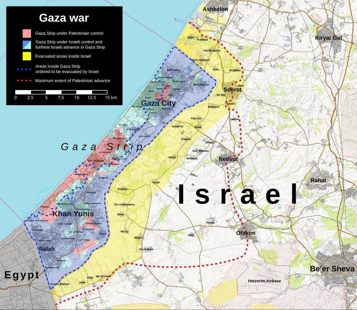 מדינת ישראל ארבעט אויף א פלאן צו אנעקסירן טיילן פון עזה. דער פריים מיניסטער האט פארגעשטעלט צו אנעקסירן טיילן פון עזה אויב כאמאס שטעלט זיך קעגן דעם פייער אפשטעל.

אנדערש ווי מיליטערישע ריקצוגן וועלכע קענען ווערן דורכגעפירט סיי וועלכע צייט, איז אנעקסירן א פערמאנענטע אונטערנעמונג,