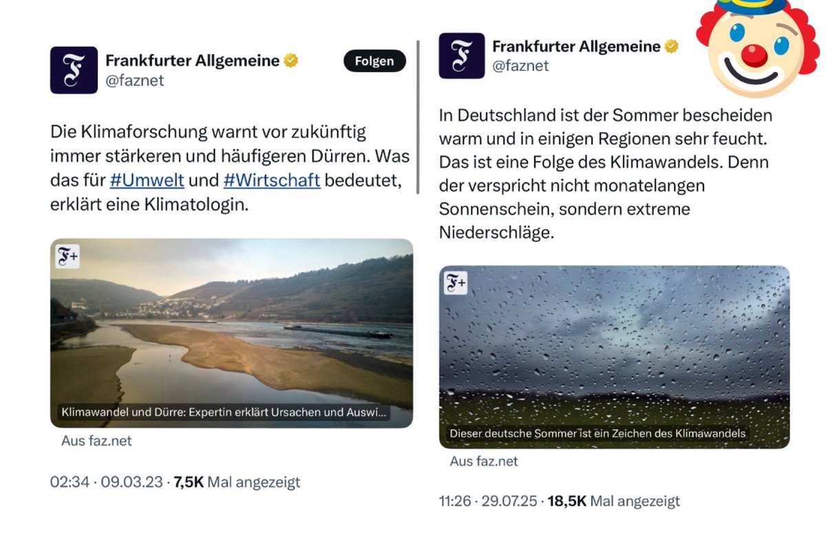 Die <a href="/faznet/">Frankfurter Allgemeine</a> 

😂😂😂

Danke an <a href="/Ruebenhorst/">Ritter Runkels Rübenradio.</a>