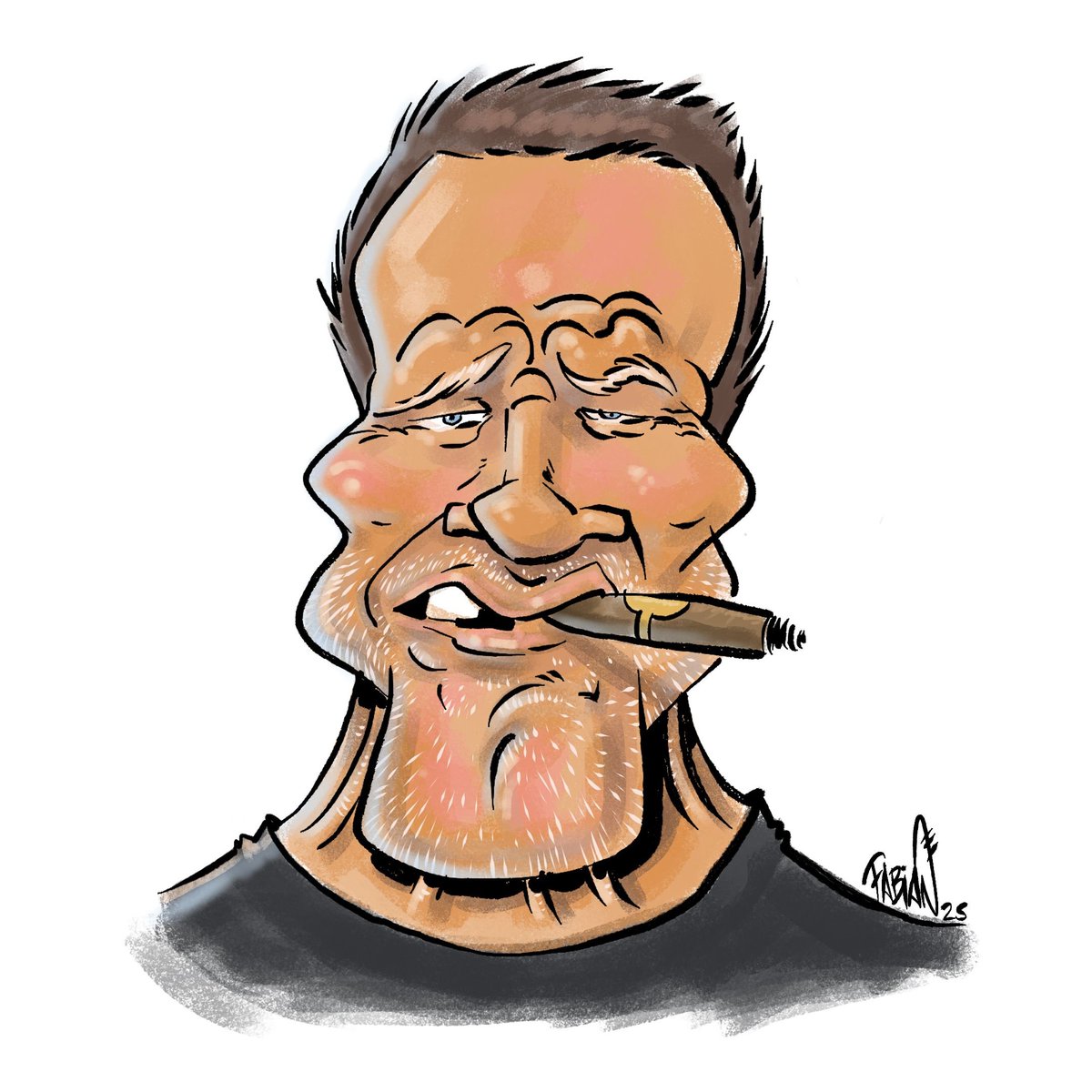 #arnoldschwarzenegger 

#Caricatura #digitaldrawing #ilustration #MovieStar #Hollywood