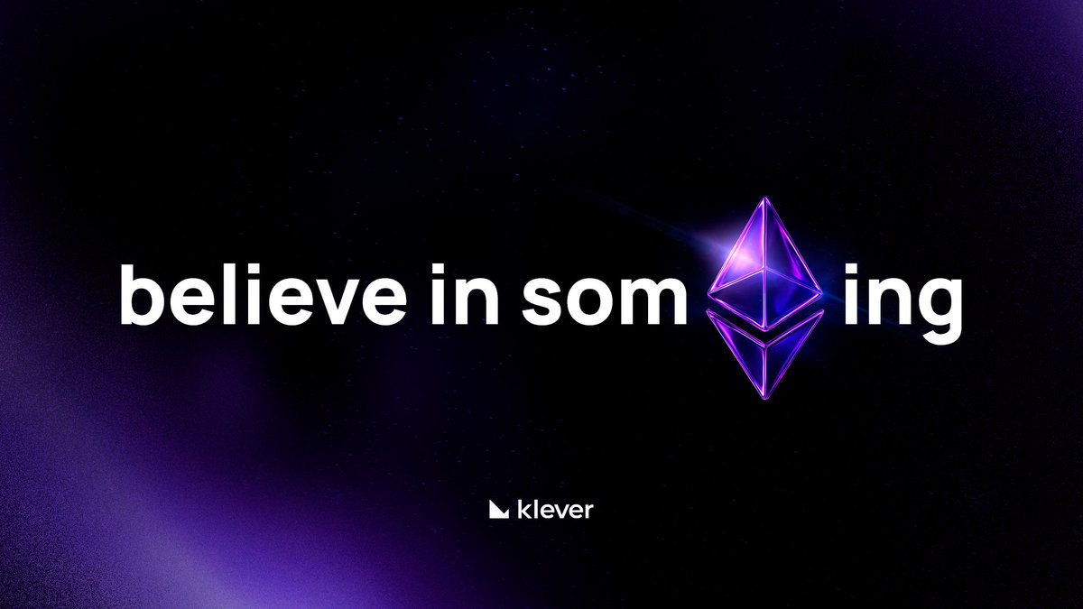 A decade of <a href="/ethereum/">Ethereum</a>
Believe in somETHing 🔷