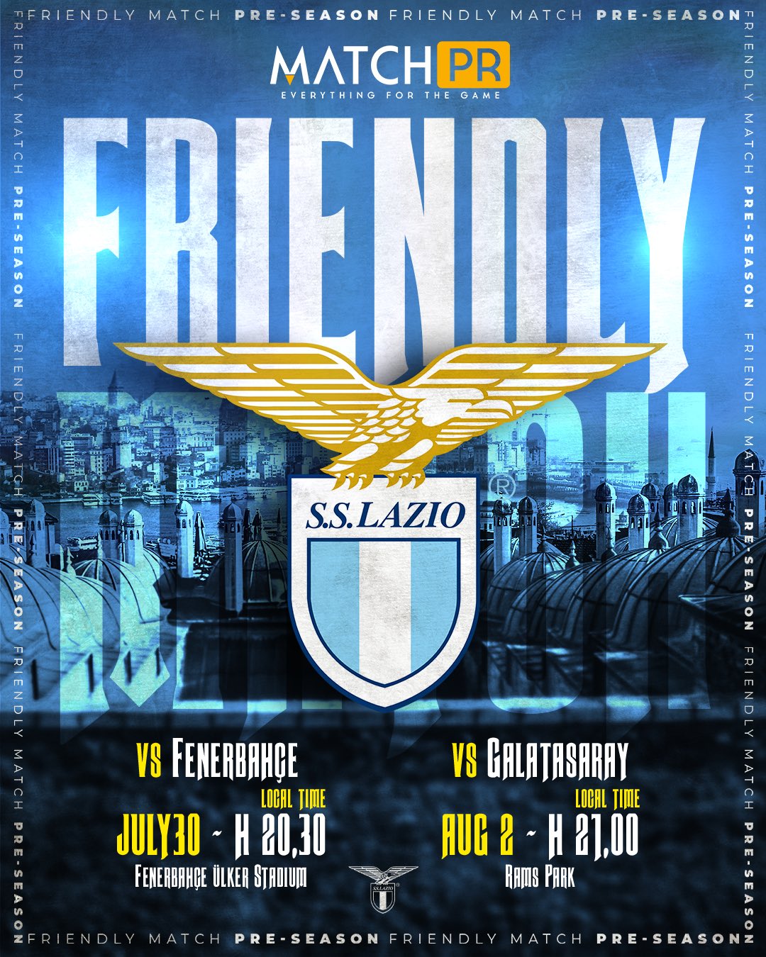 lazio maç afişi