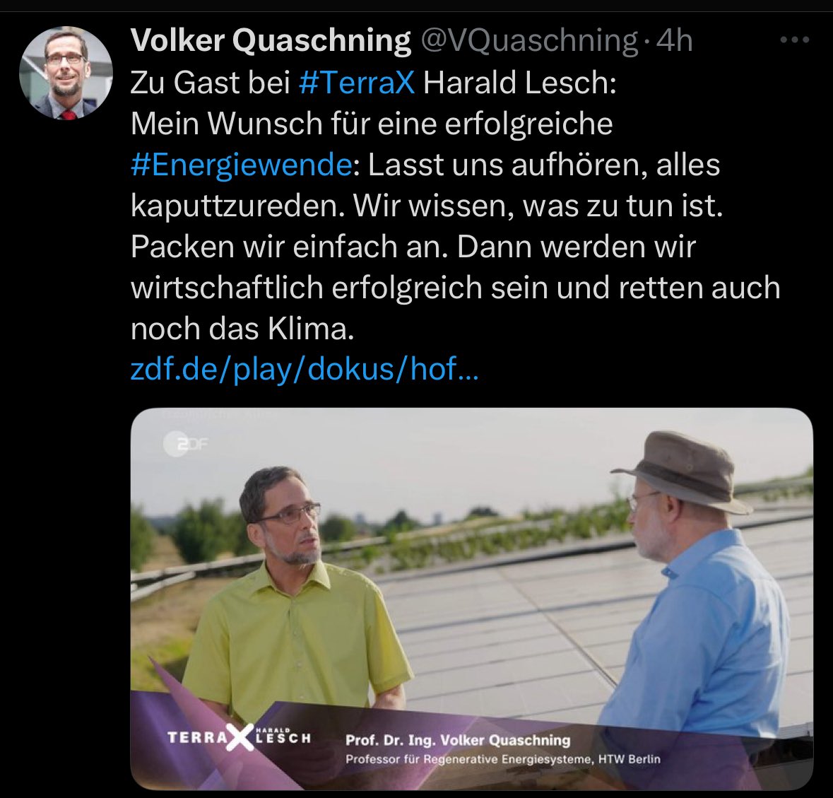 Er weiß, was zu tun ist.
Er sagt’s ja selbst.

Frage: 
Wer denkt für euch er oder ihr?