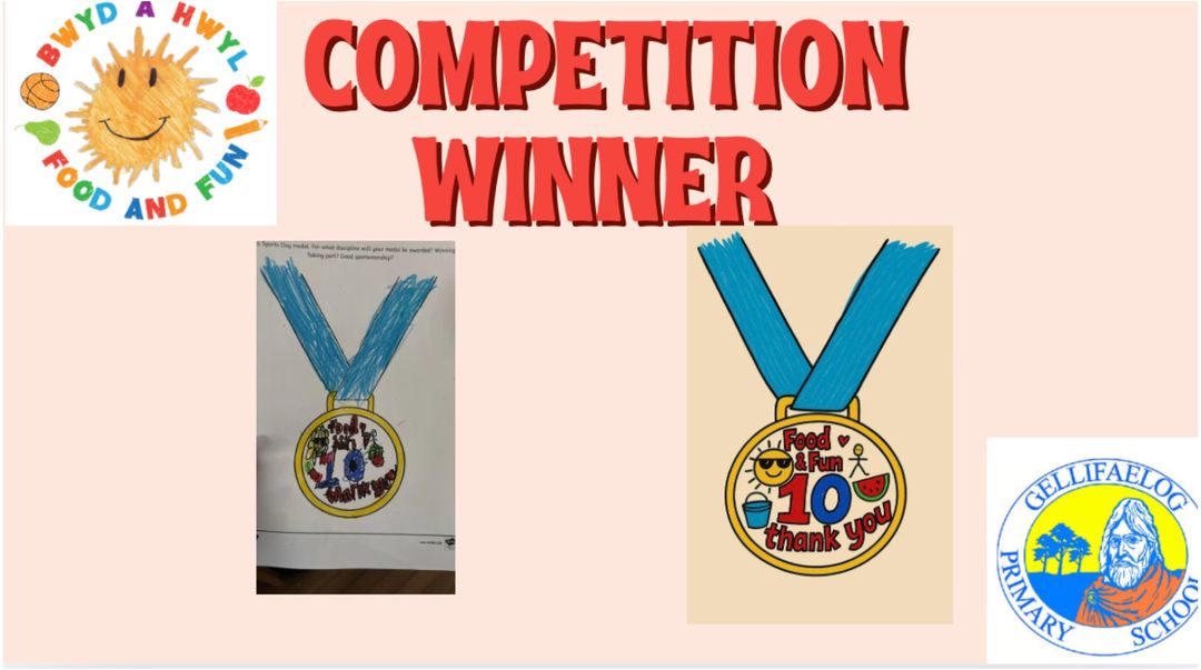 Creative Competition Highlights! 📷 A huge congratulations to our fantastic designers in Food and Fun!Da Iawn to Nova, whose winning design beautifully captured everything that Food and Fun stands for.