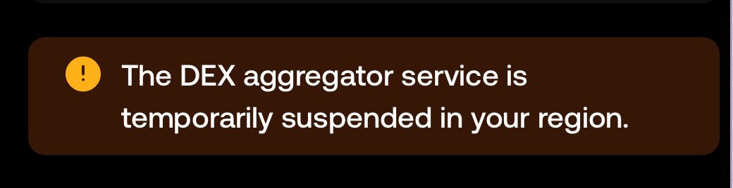 It’s 2025 and crypto is legal, how is GEO service suspension still a thing bro
