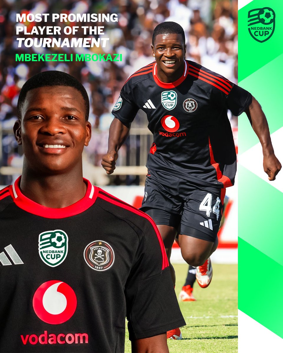 TLB! 🚜
Mbekezeli Mbokazi is crowned #NedbankCup Most Promising Player. 🌟 👏 #PSLAwards25