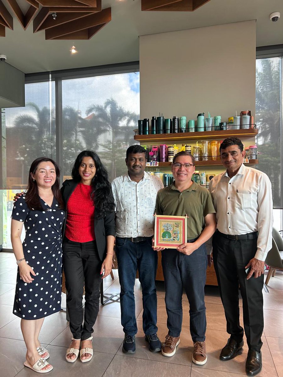 ICIB state convenor Gujarat Mr Jaman Patel had meeting with Mr. Thinh Duong, an expert in VP, AI technology, and semiconductors. Discussions focused on potential collaborations in high-end technologies and innovation.