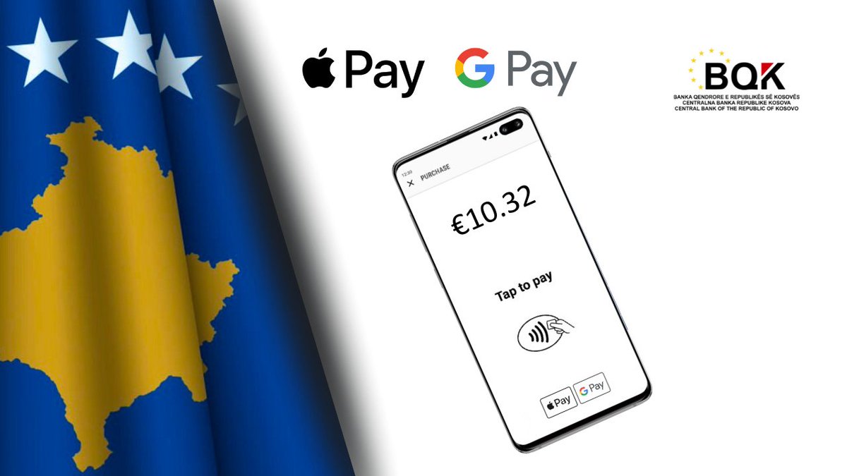 CBK: Apple Pay now available in Kosovo – another step toward digital payment transformation

Press Release 🔗 tinyurl.com/hzu3yjsw/