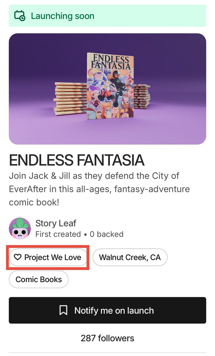 ✪ daniel barnes ✪ (@danny8bit) on Twitter photo ENDLESS FANTASIA was just given the “Project We Love” badge on <a href="/Kickstarter/">Kickstarter</a>! Things are starting to heat up! 🔥
Give the pre-launch page a follow and get notified when the campaign launches in the very near future!
kickstarter.com/projects/20656… ENDLESS FANTASIA was just given the “Project We Love” badge on <a href="/Kickstarter/">Kickstarter</a>! Things are starting to heat up! 🔥
Give the pre-launch page a follow and get notified when the campaign launches in the very near future!
kickstarter.com/projects/20656…