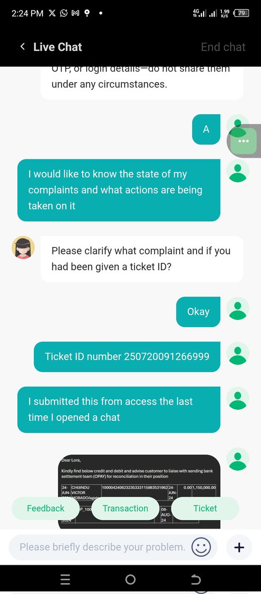 AgateVick's tweet photo. @OPay_NG @cenbank @accessbank_help @joinkuda 
Please opay kindly refund me my money it been 10days since you decided to defraud me. https://t.co/WuUjPf8GxL