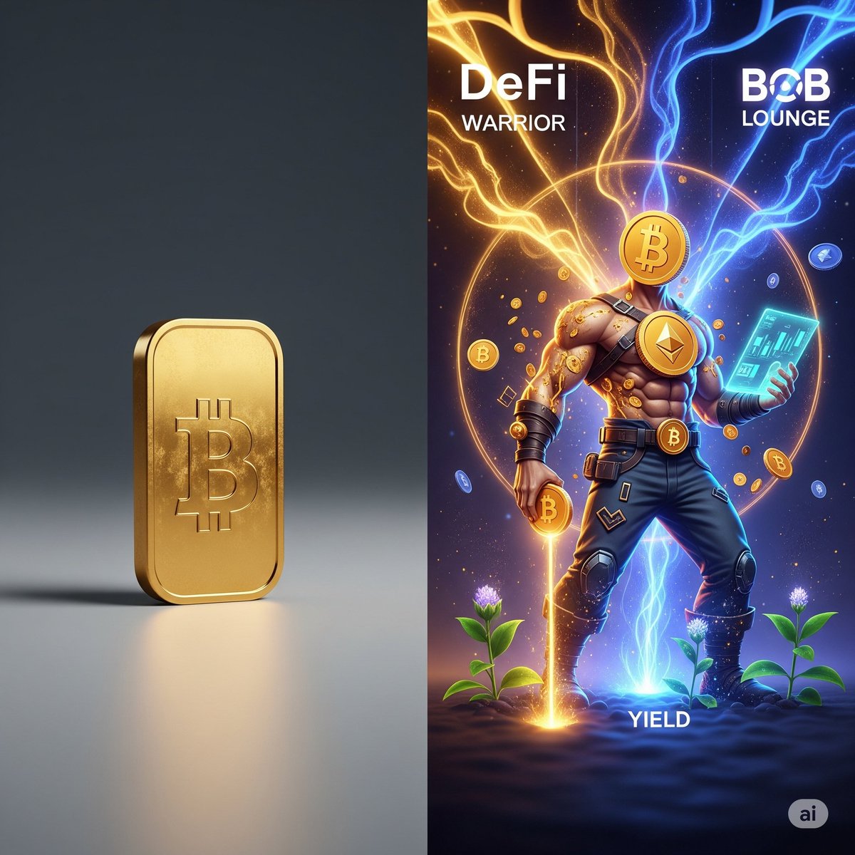 BITCOIN JUST GOT SUPERPOWERS ⚡
You used to HODL... now you can UNLEASH.

👑&gt; Stake it
💱&gt; Trade it
🌾&gt; Farm with it

All on BOB&lt; where Bitcoin’s strength meets Ethereum’s DeFi brain 🧠🔥

&gt; Bitcoin isn't just digital gold anymore.
It's DeFi-ready.
<a href="/build_on_bob/">BOB</a>

Welcome to the