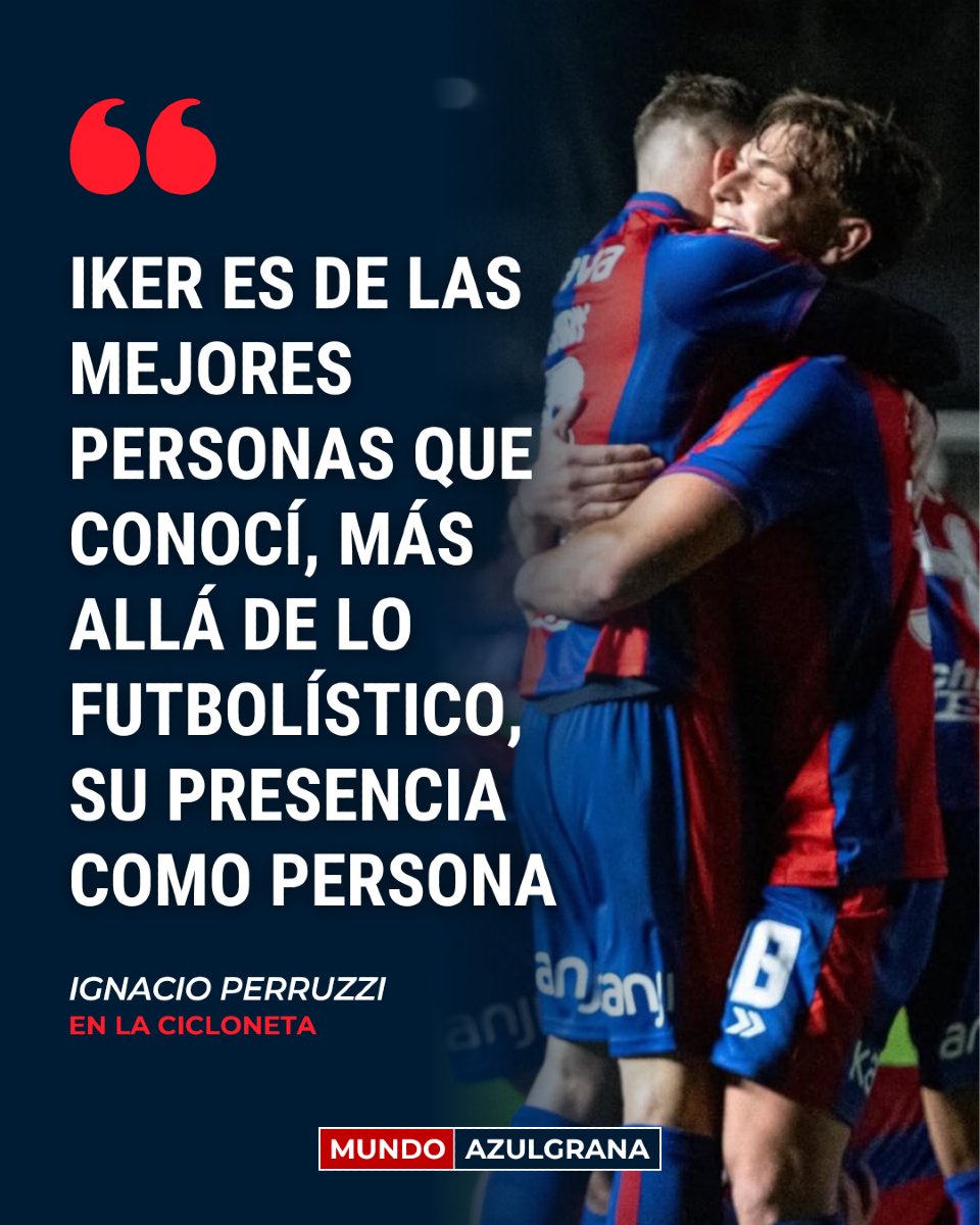 🗣️ Ignacio Perruzzi habló de todo en La Cicloneta.

👉🏼 El partido contra River, su referente, Ayude e Iker Muniain.