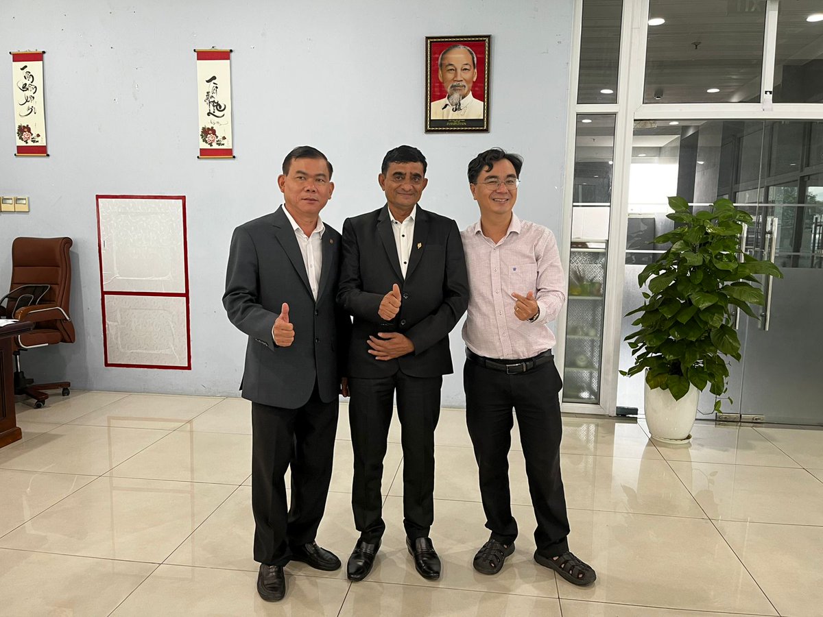Mr Jaman Patel, ICIB Gujarat State convenor had a detailed meeting at the Ministry of Science and Technology of Vietnam with Mr. Huynh Van Tung and the Center for Service and Infrastructure Development of Science and Technology (CSID).