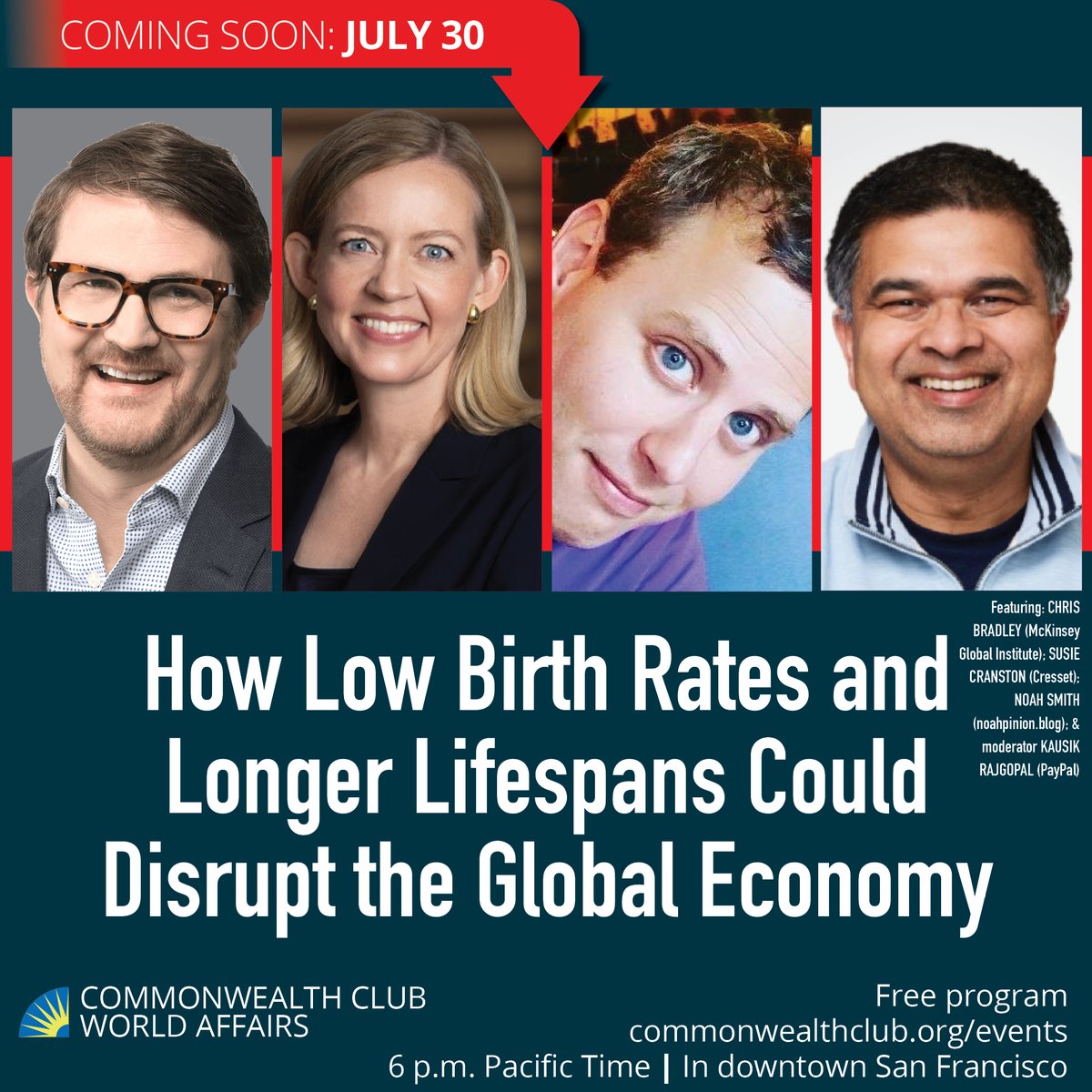 McKinsey Global Institute (@mckinsey_mgi) on Twitter photo In many countries, the working-age population is declining. Countries will need more workers, more hours, and more productivity to maintain their current economic growth rates.
Tomorrow, <a href="/chrisdbbradley/">Chris Bradley</a> will join <a href="/cwclub/">Commonwealth Club World Affairs of California</a> to share what our research reveals about how countries can In many countries, the working-age population is declining. Countries will need more workers, more hours, and more productivity to maintain their current economic growth rates.
Tomorrow, <a href="/chrisdbbradley/">Chris Bradley</a> will join <a href="/cwclub/">Commonwealth Club World Affairs of California</a> to share what our research reveals about how countries can