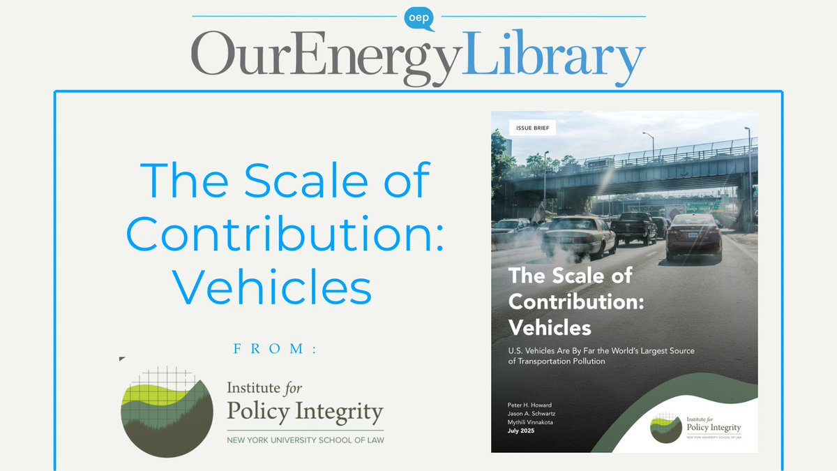 The Trump Administration is expected to rescind the Environmental Protection Agency’s fifteen-year-old finding that greenhouse gas emissions from motor vehicles contribute to climate change and harm public health and welfare. 
ourenergypolicy.org/resources/the-…