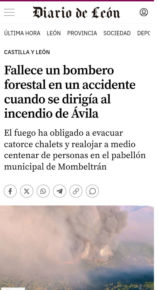 Desde la sección Sindical de CCOO en Geacam damos nuestras más sincera condolencias a familiares amigos y compañeros del compañero bombero forestal fallecido en accidente initinere.
D.E.P.