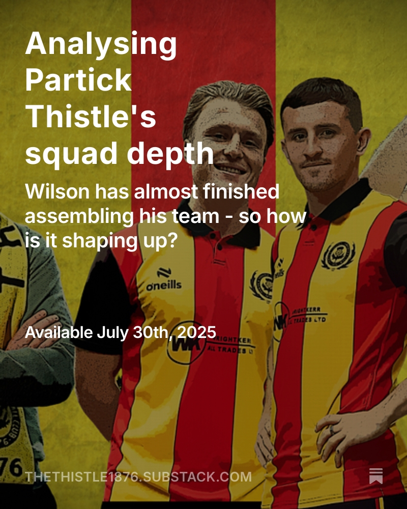 Coming up tomorrow on The Thistle 🇧🇪

In your emails and live on the Substack page at 7am 📩

thethistle1876.substack.com