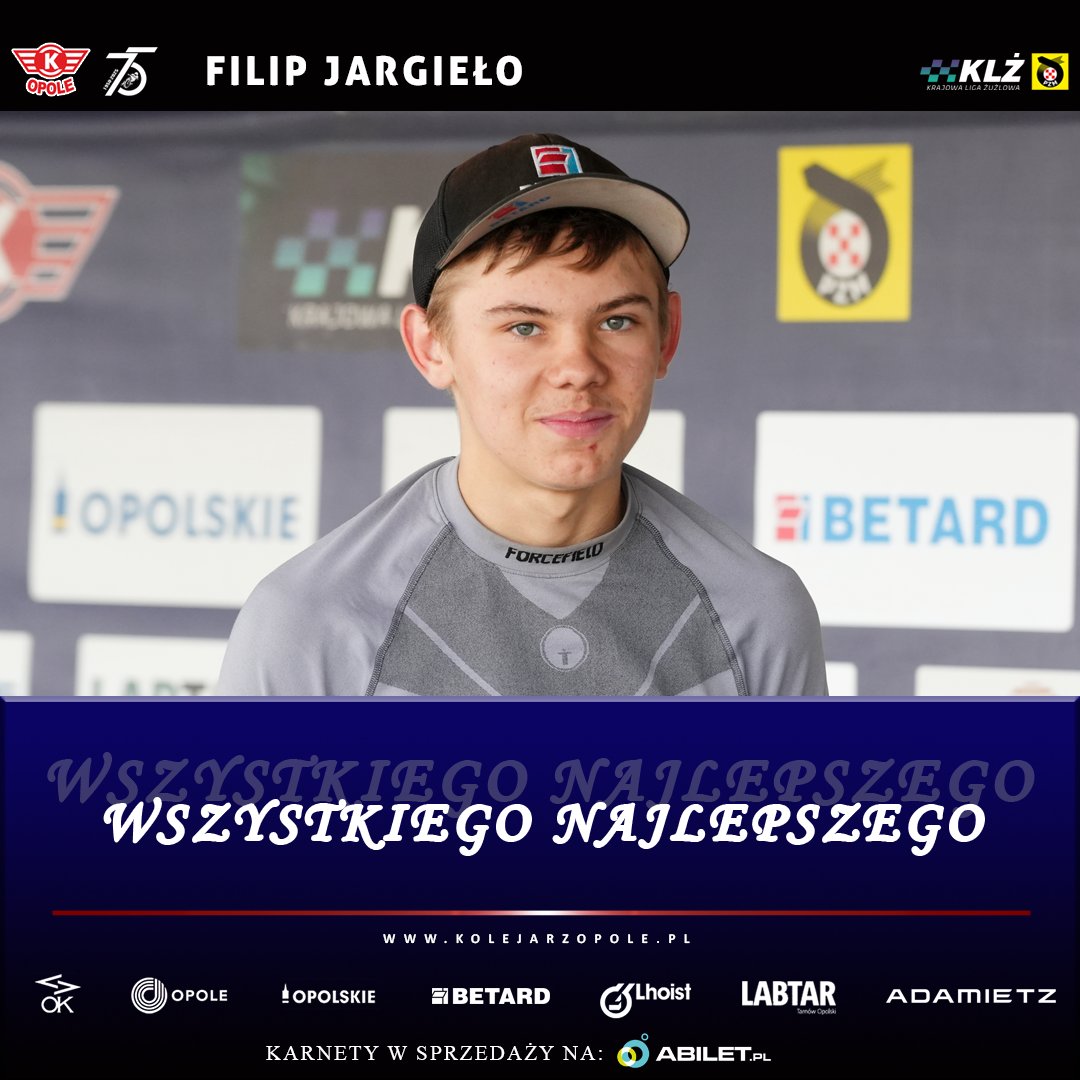 Piętnaste urodziny obchodzi dzisiaj Filip Jargieło🥳

Z tej okazji życzymy wszystkiego najlepszego❗