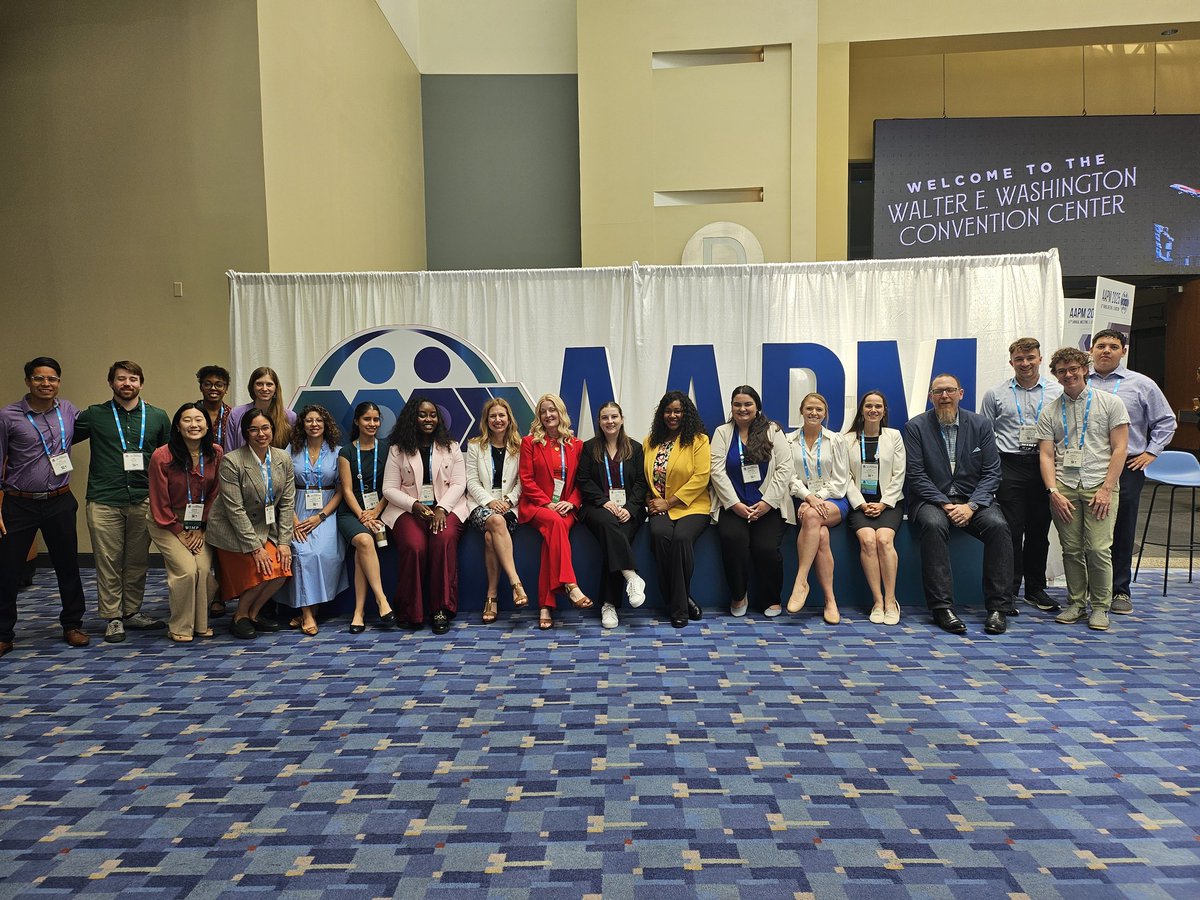 #medphys Graduate Program <a href="/MDAndersonNews/">MD Anderson Cancer Center</a> at #AAPM2025