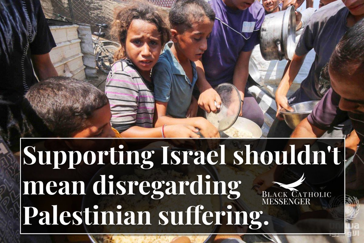 Christian support for Israel has often meant blindly excusing violence in the name of questionable theology, resulting in a blatant disregard for human dignity.

<a href="/uk1990/">Douglas</a> writes that we owe much more to Palestinians. blackcatholicmessenger.org/on-palestinian…