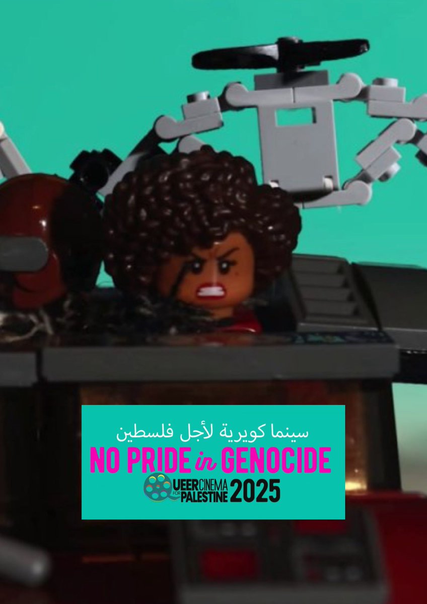 🇵🇸🎞️ En esta ocasión queremos presentarte Out of Gaza, de Seza Tiyara Selen y Jannis Osterburg, 9min, Alemania (2025). 

🎥🍉 Una joven palestina quiere huir de Gaza con sus amigos, con la esperanza de encontrar la libertad en Occidente.   

❤️🖤🤍💚 #queercinemaforpalestine