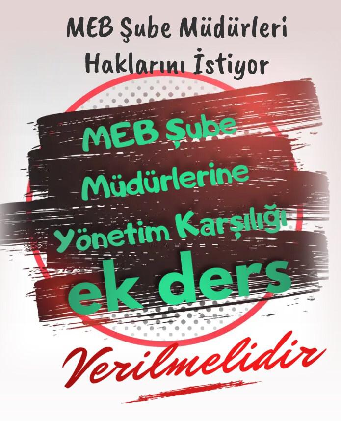 #MebSubeMudurleri